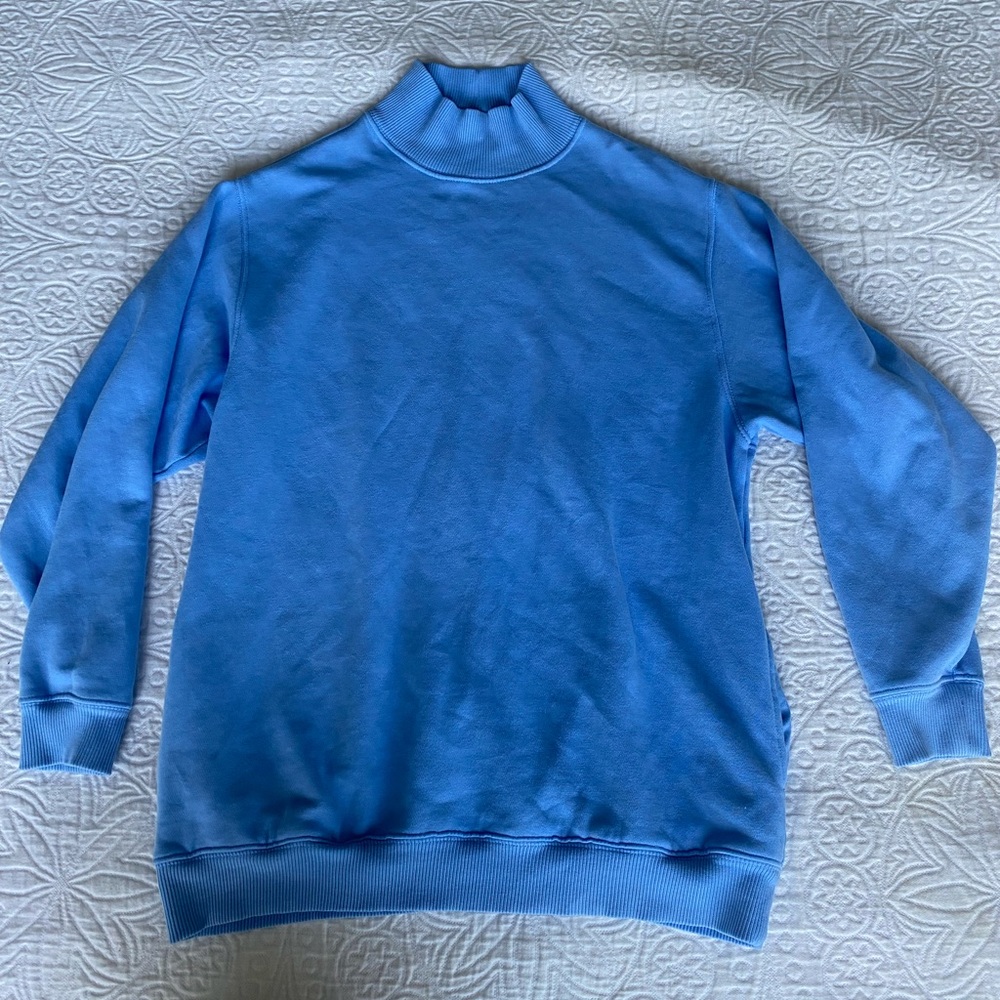 Aerie oversized high neck sweatshirt